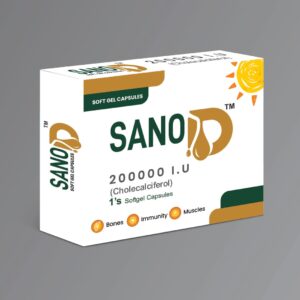 Sano-D Soft Gel Capsules (200,000 IU)